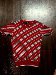 BROOKLYN Striped Short Sleeve