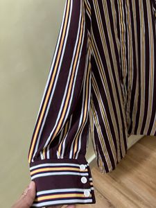 Striped Shirt Dress for women