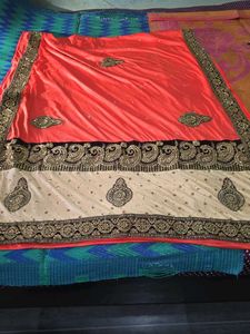 Embroidered Saree
