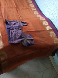 2 Combo Sarees-Mustard&amp;MagentaEmbroidery+SuperNet