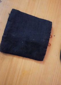 Black Zippered Pouch
