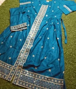 Front Silt Kurta Set