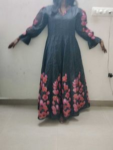 Floral Print Maxi Dress