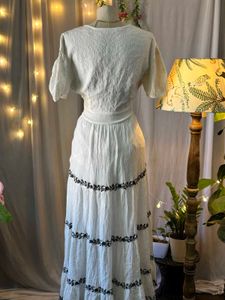 Boho Embroidered Maxi Dress