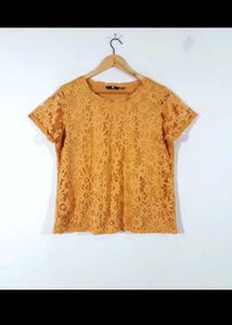 Fig Floral Embossed Top