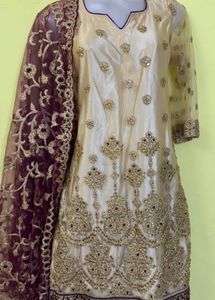 Elegant Embroidered Salwar Suit
