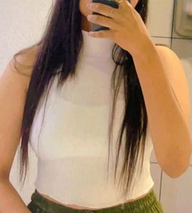White Crop Top