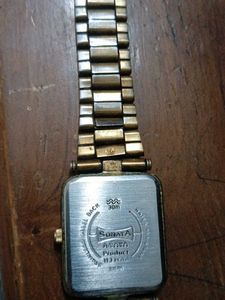 Sonata Gold Watch