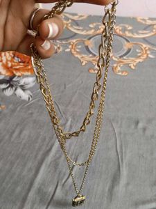 Layered Gold-Tone Necklace