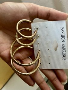 Gold Hoop Earrings ✨