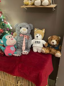 Assorted Plush Toys - Bear, Monkey, More!