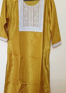 Elegant Yellow Kurta Set