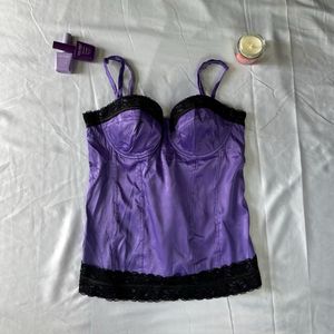 Bustier Satin Lace Corset