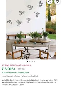 Handmade.... Wall Decor..Birds.