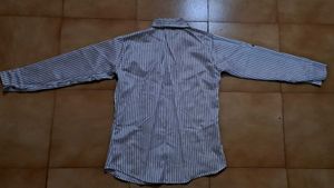 White And Black Stripes Shirt For Women