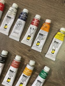 Camel Acrylic Colours- 12