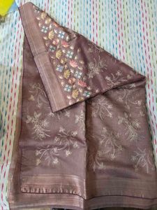 Elegant Floral Saree