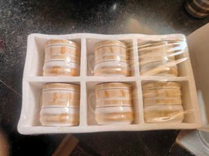 Set of 6 Bio China Cups