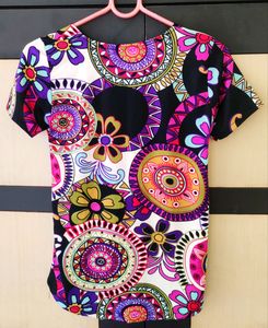 Hippie Printed T-Shirt (Fitted)