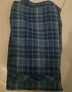 St. John&#39;s Bay Blue Plaid Flannel
