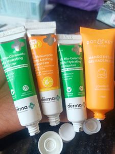 Combo ❤️ Of All The Derma Co Skincare Kit ✨