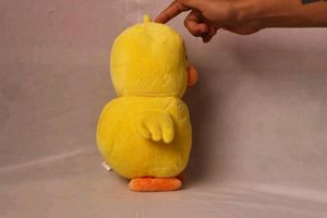 Cute Yellow Plush Duck