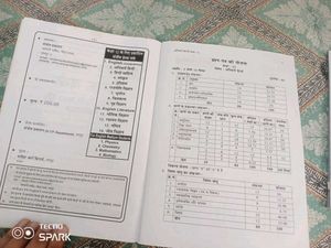 12th Hindi Desk Work