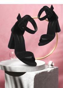 Black Block Heels