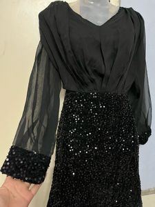 Pintrest Sparkly Black Party Dress