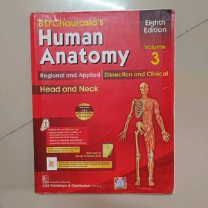 BD Chaurasia’s Human Anatomy Complete Set
