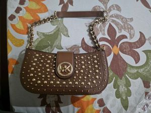 Michael Kors Carmen Studded Pochette