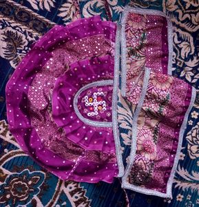 Kalash Saree With Chunari