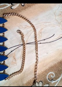 Blue Fancy Neckpiece