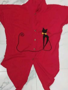 Red Cat Top