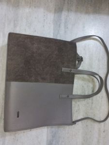 Wenz Dual Design Leather Bag With Laptop Pocket