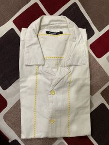 Striped Button-Down Shirt