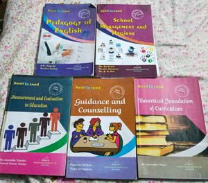 B.Ed. Books Set Of 5