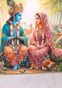 RadhaKrishna wall hanger