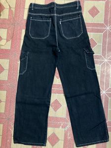 Wide Leg Denim Jeans