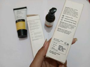 Deconstruct Sunscreen &amp; Vitamin C Serum