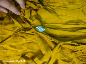 Mustard Halter Backless Mini Dress