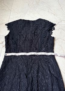 Black Net Dress