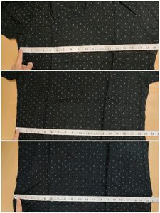 Black Polka Kurti