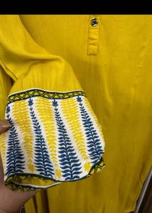 Elegant Yellow Kurta