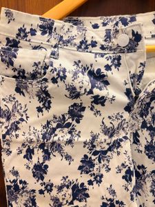 Floral Capri Pants