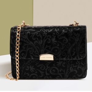 Black &amp; Gold Chain Handbag