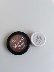 Perfect blusher and highlighter combo