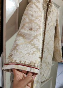 White Sherwani