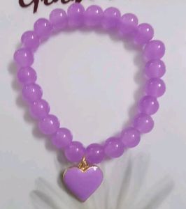 JELLY BEADS BRACELET WITH CHARM