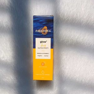 (Sealed) Aqualogica Glow + Dewy Sunscreen 😁💞